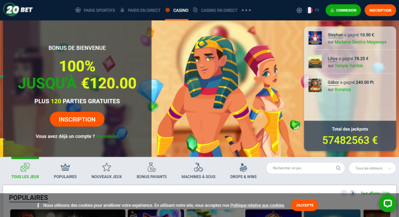 20bet: India’s Top Casino Site For Gaming Enthusiasts
