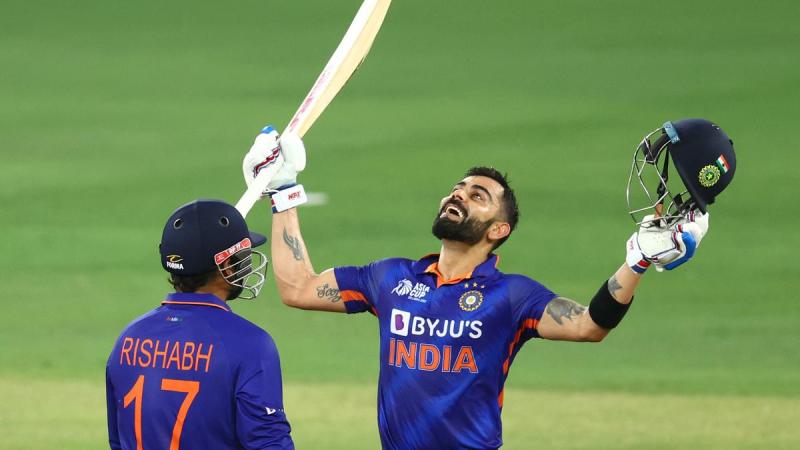 Century For Virat Kohli