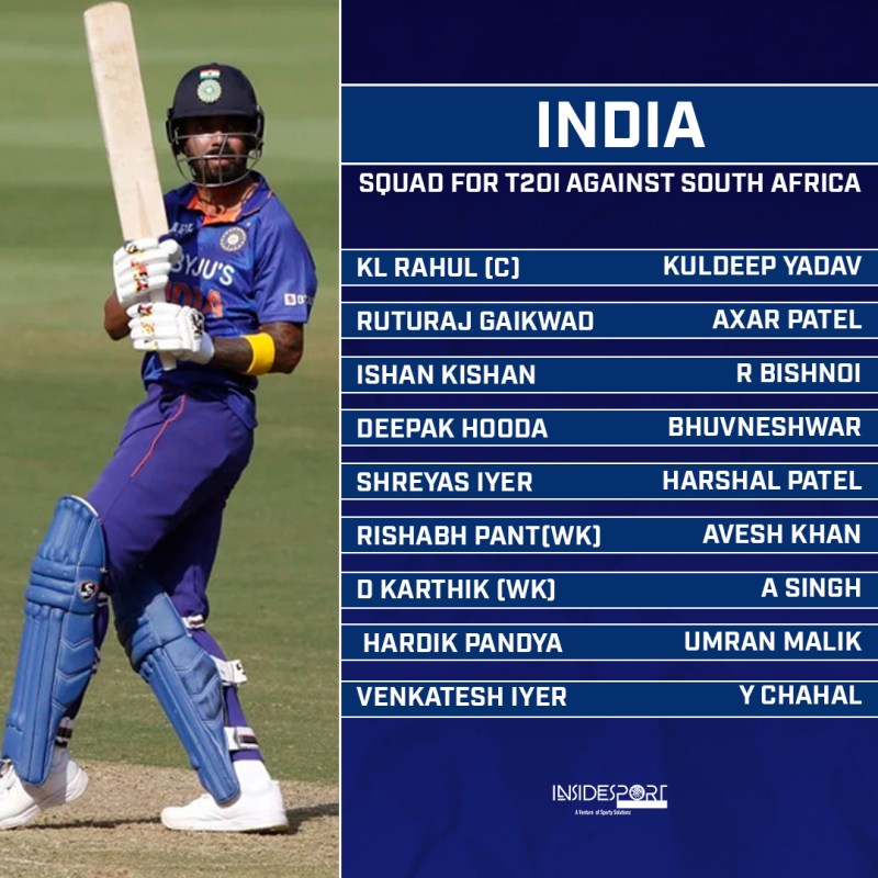 भारत साउथ अफ्रीका T20 सीरीज