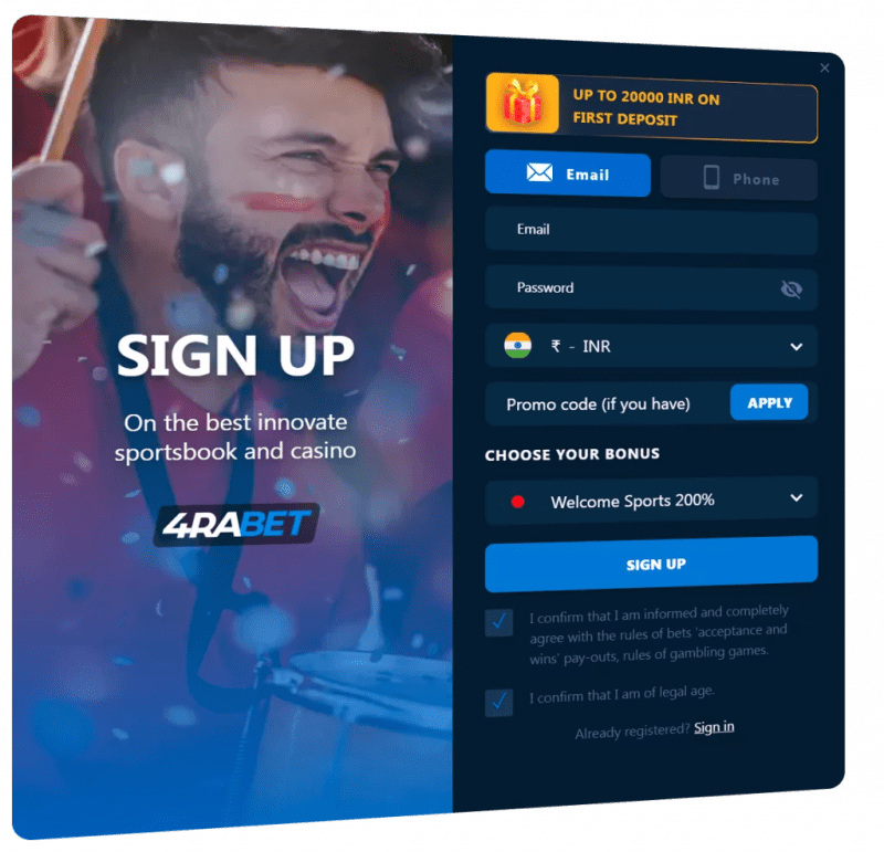 Join 4rabet: Where Every Bet Counts!
