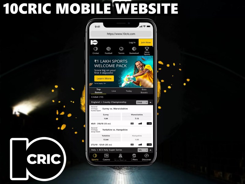 Rev Up Your Betting Game: Choose 10cric!