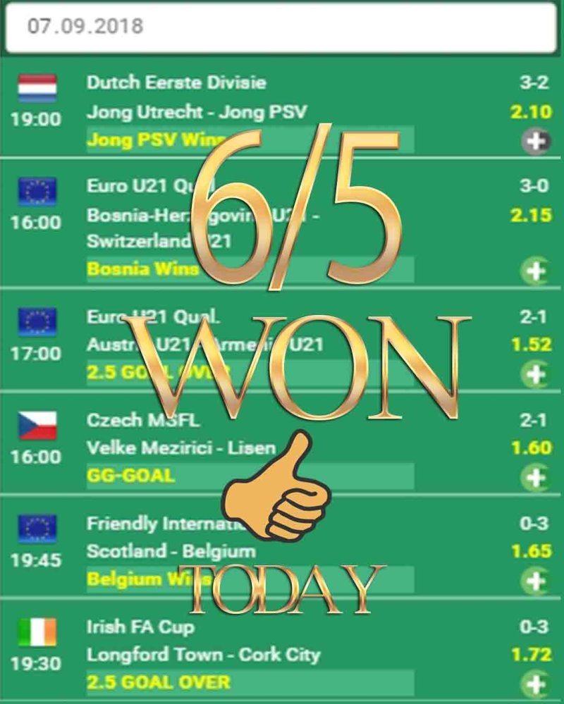Today Online Betting Tips