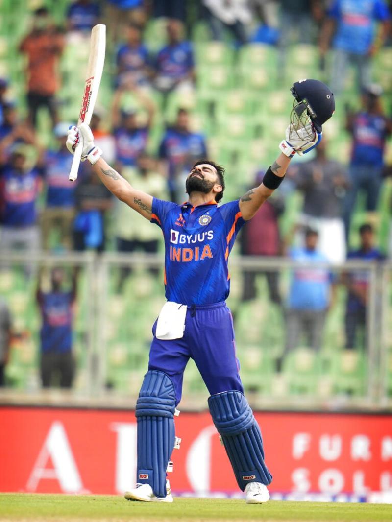 Virat Kohli International 100