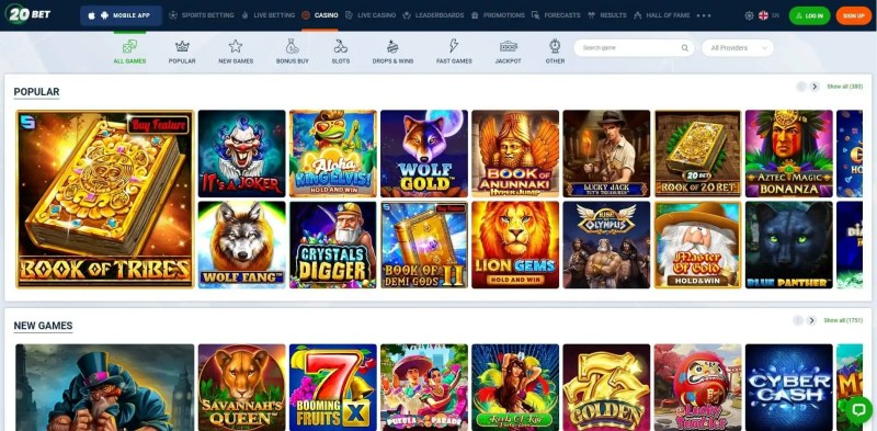 Win Big And Have Fun At 20bet: India’s Best Online Casino Site